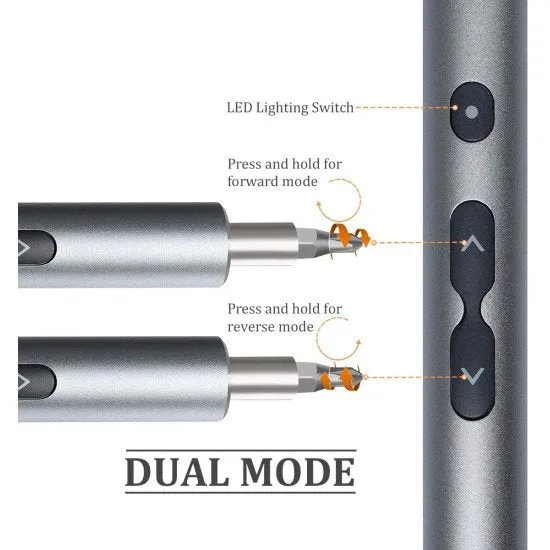 28-in-1 Rechargeable Cordless Electric Mini Screwdriver Set