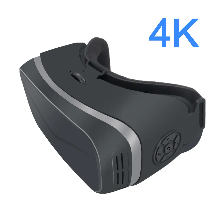 2K VR Virtual PC Glasses Virtual Reality Glasses VR Headset all in one Resolution 2560*1440 Android 6.0 RK3399 2GB/16GB 3D HDMI #refresh