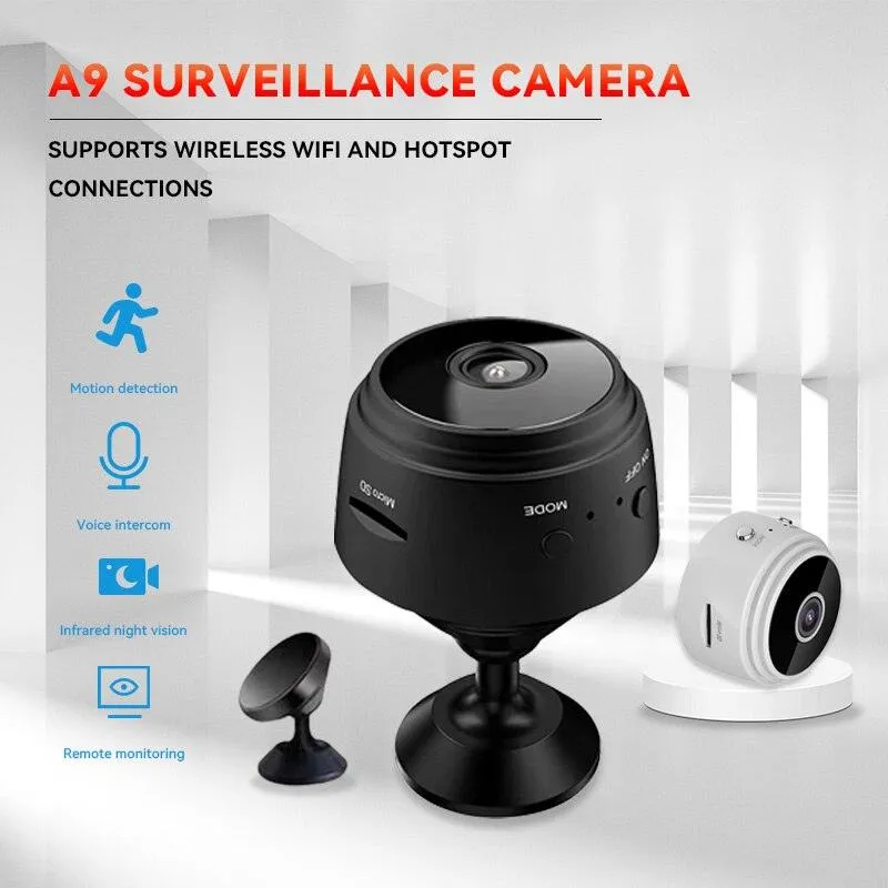 A9 WiFi Mini Camera HD 1080p Wireless Video Recorder