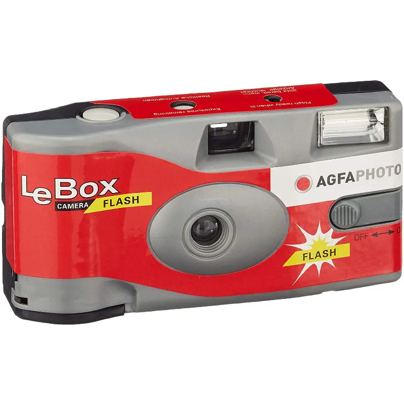 AGFAPHOTO LeBox 400 - 27 exp. FLASH Disposable Camera