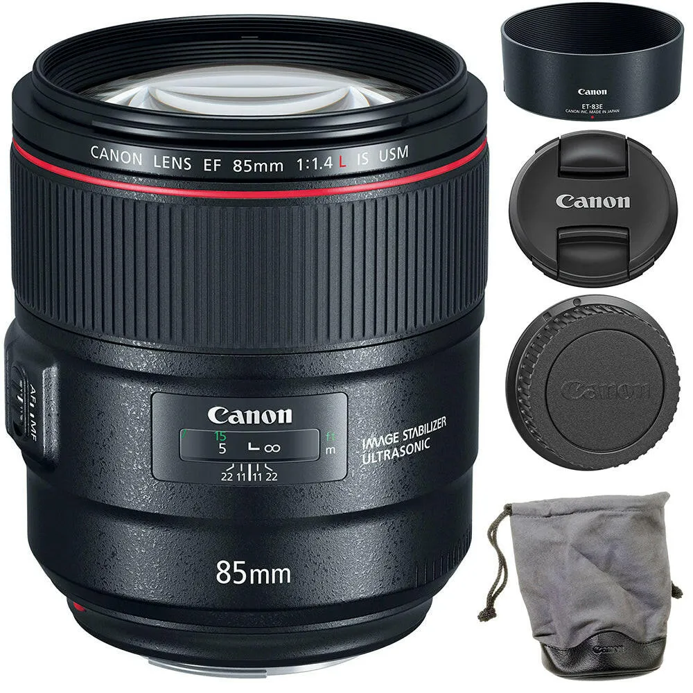 Canon EOS-1D X Mark III DSLR Camera with EF 85mm f/1.4L IS USM Lens