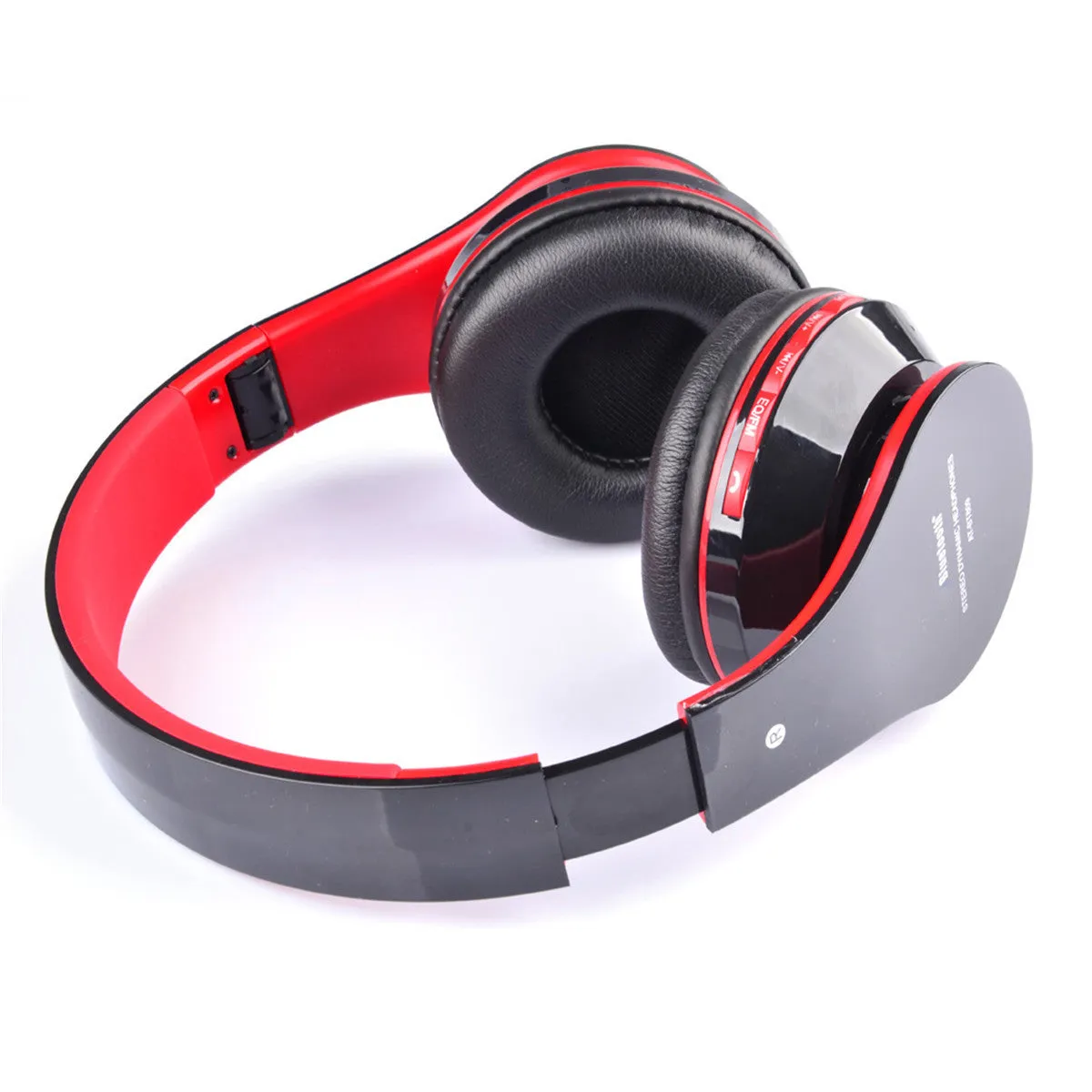 COOL Foldable Wireless Bluetooth Stereo Headphone Headset Mic FM TF Slot for iPhone iPad Smartphone