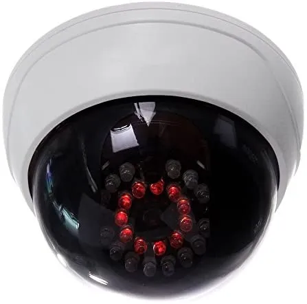 Dome Dummy Cam w/ 30 Flashing LEDS