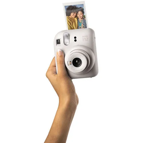 Fujifilm Instax MINI 12 Instant Film Camera (Clay White)