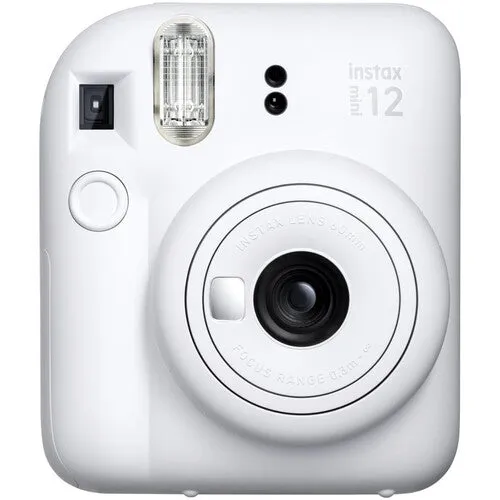 Fujifilm Instax MINI 12 Instant Film Camera (Clay White)