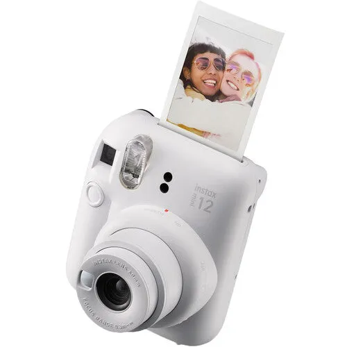 Fujifilm Instax MINI 12 Instant Film Camera (Clay White)