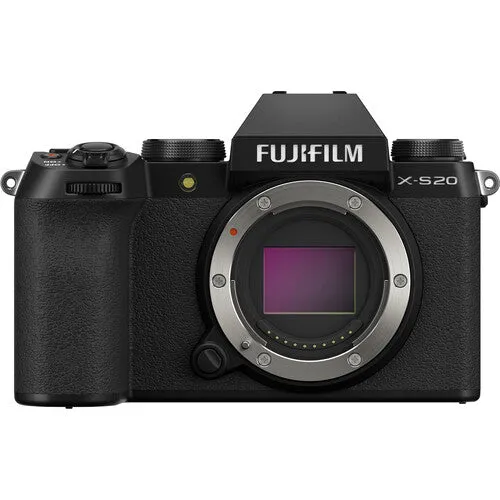 FUJIFILM X-S20 Mirrorless Camera with 15-45mm Lens - Black