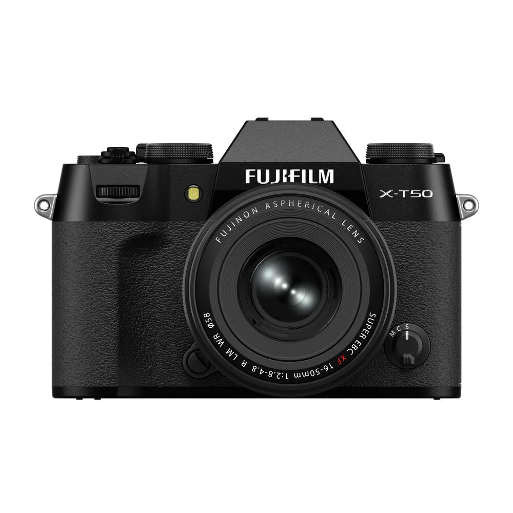 FUJIFILM X-T50 Mirrorless Camera with XF 16-50mm f/2.8-4.8 Lens (Black)