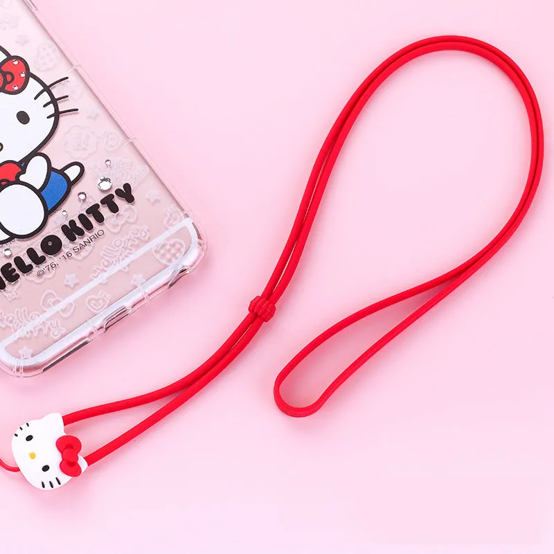 GARMMA Hello Kitty & My Melody Anti-lost Silicone Strap Universal Lanyard