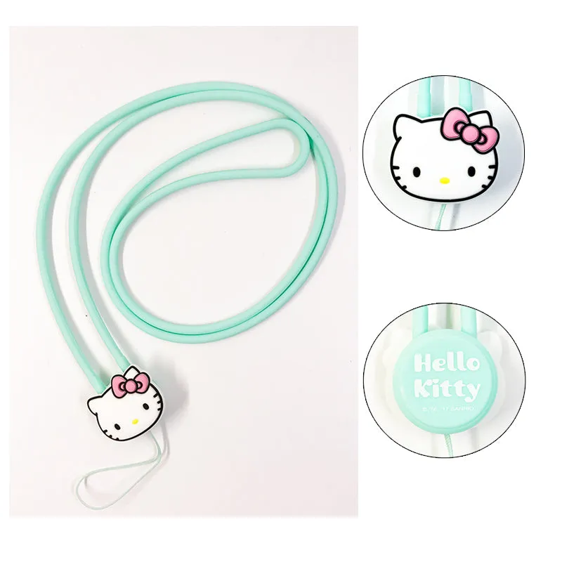 GARMMA Hello Kitty & My Melody Anti-lost Silicone Strap Universal Lanyard