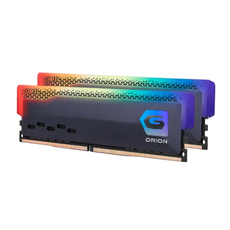 Geil Orion Rgb 16Gb Kit(2X8Gb) 3600Mhz Ddr4 Desktop Gaming Memory-Gray