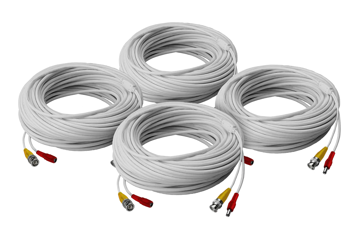 High performance BNC Video/Power Cable for Lorex Analog Security Systems