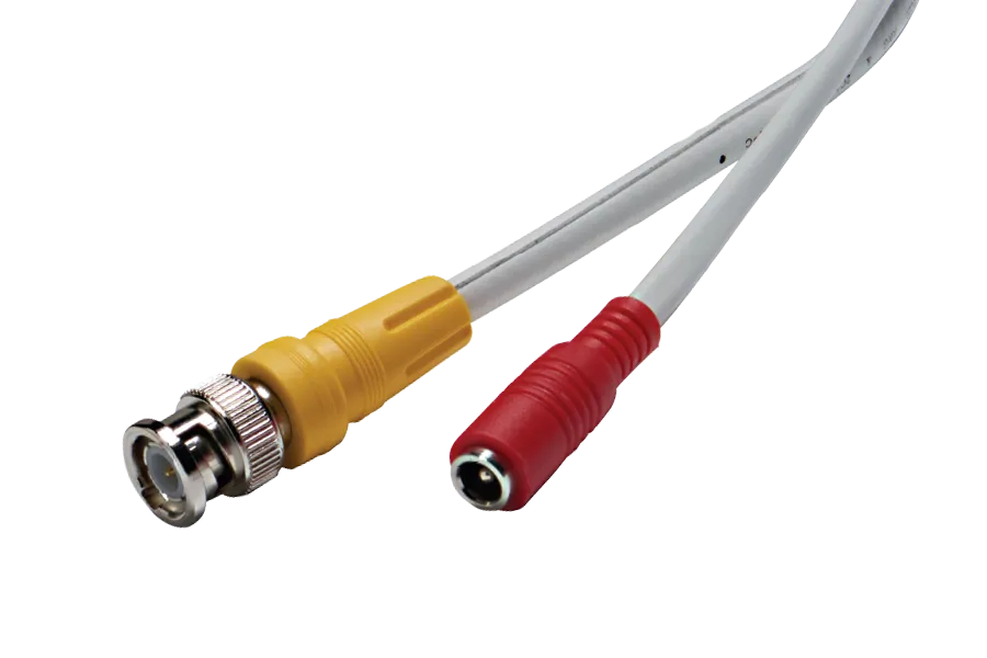 High performance BNC Video/Power Cable for Lorex Analog Security Systems