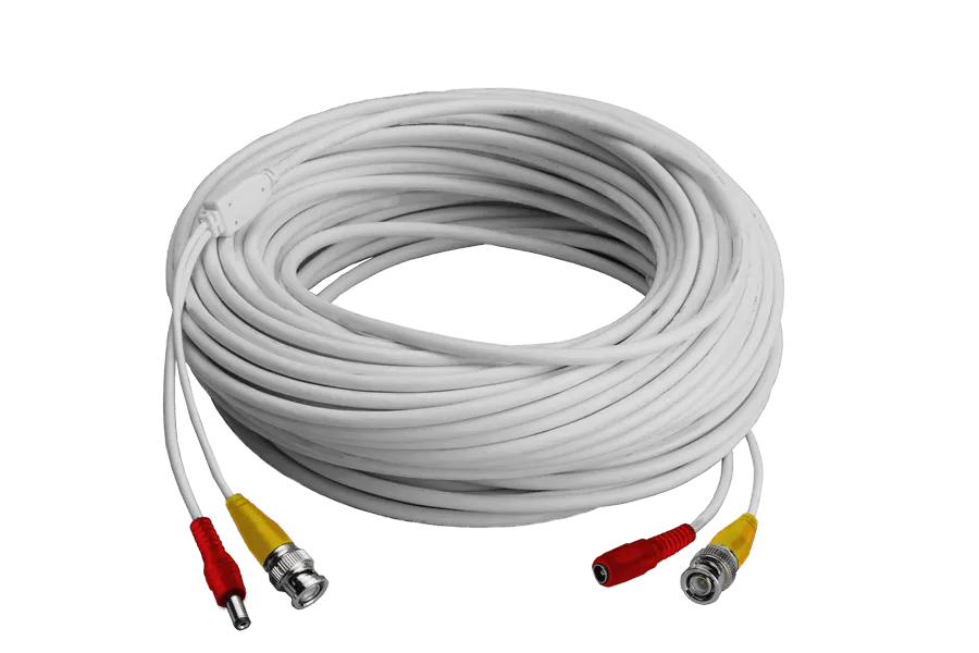 High performance BNC Video/Power Cable for Lorex Analog Security Systems