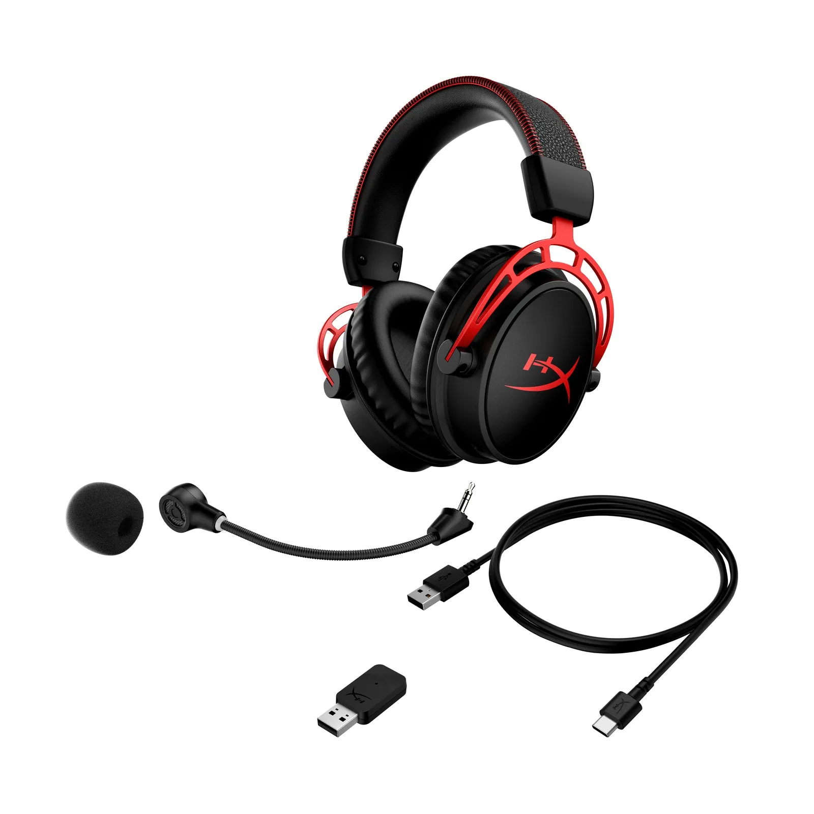 HyperX Cloud Alpha - Wireless Gaming Headset (Black-Red)