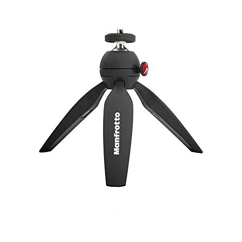 Manfrotto MTPIXI-B PIXI Mini Tripod, Black