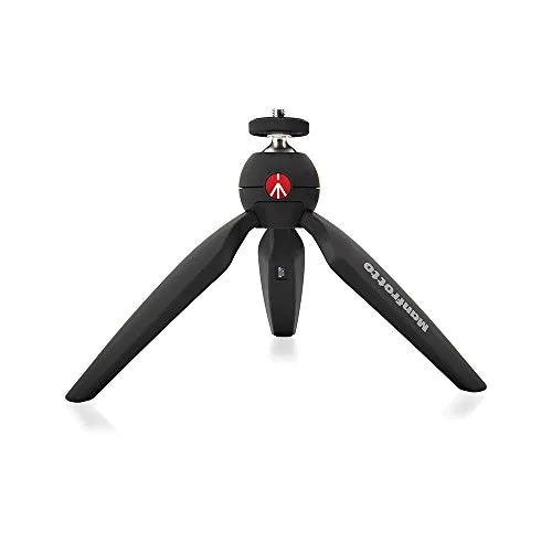 Manfrotto MTPIXI-B PIXI Mini Tripod, Black