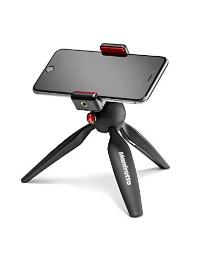 Manfrotto MTPIXI-B PIXI Mini Tripod, Black