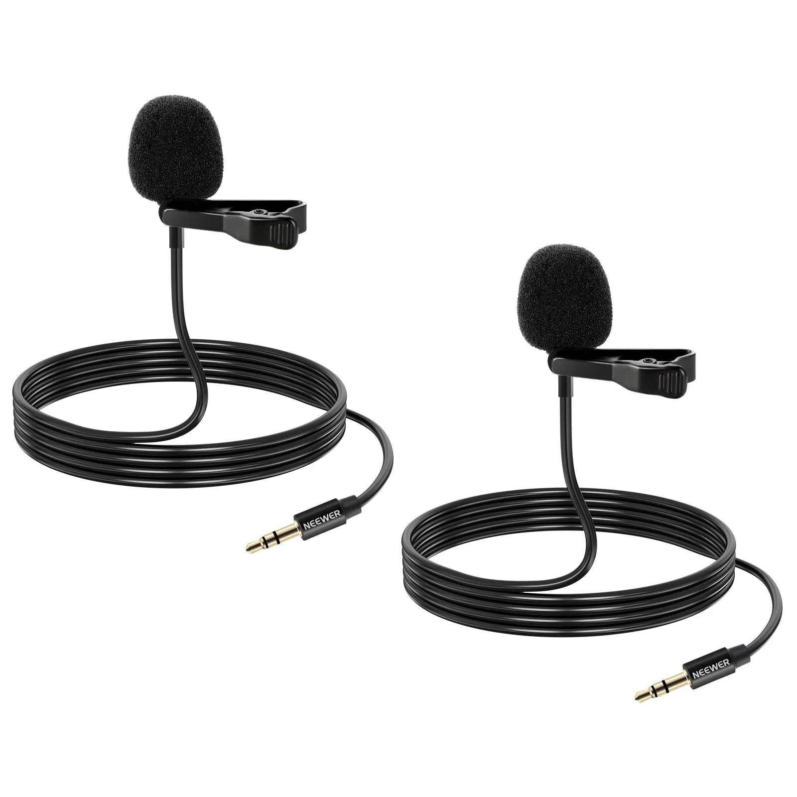 NEEWER CM5 Wired Lavalier Lapel Omnidirectional Condenser Microphone