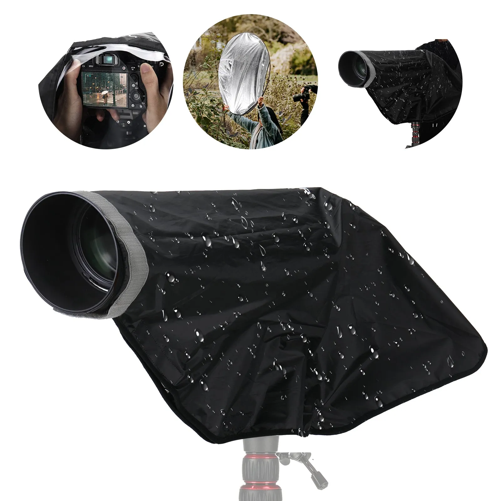 NEEWER PB017 / PB018 2 in 1 Camera Rain Cover & Reflector