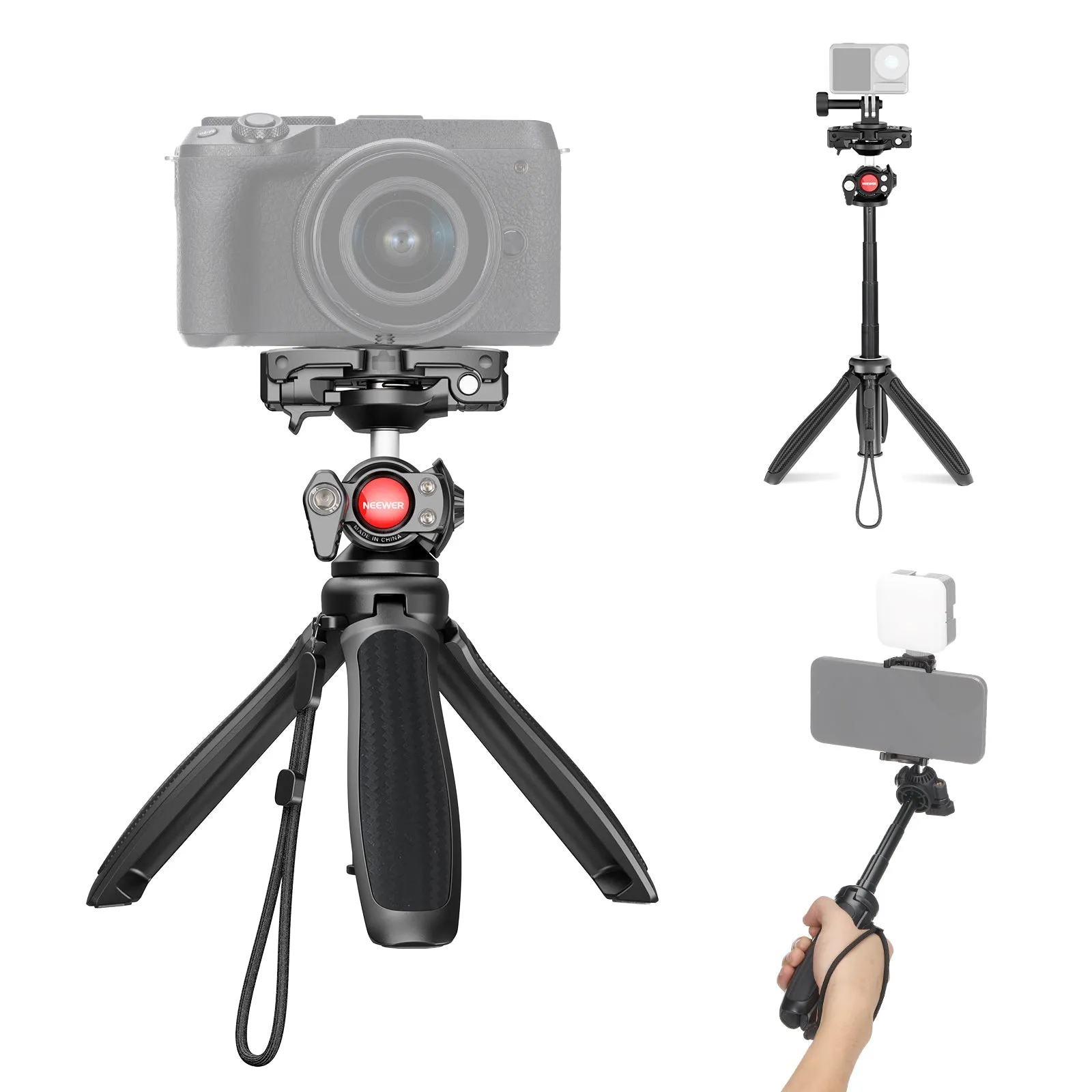 NEEWER TP38 15" Mini Tripod for Phone Action Camera