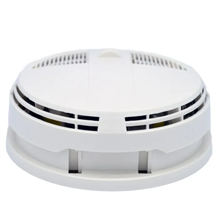 Night Vision [Bottom View] Smoke Detector 4K Hidden Camera DVR [Battery Powered]