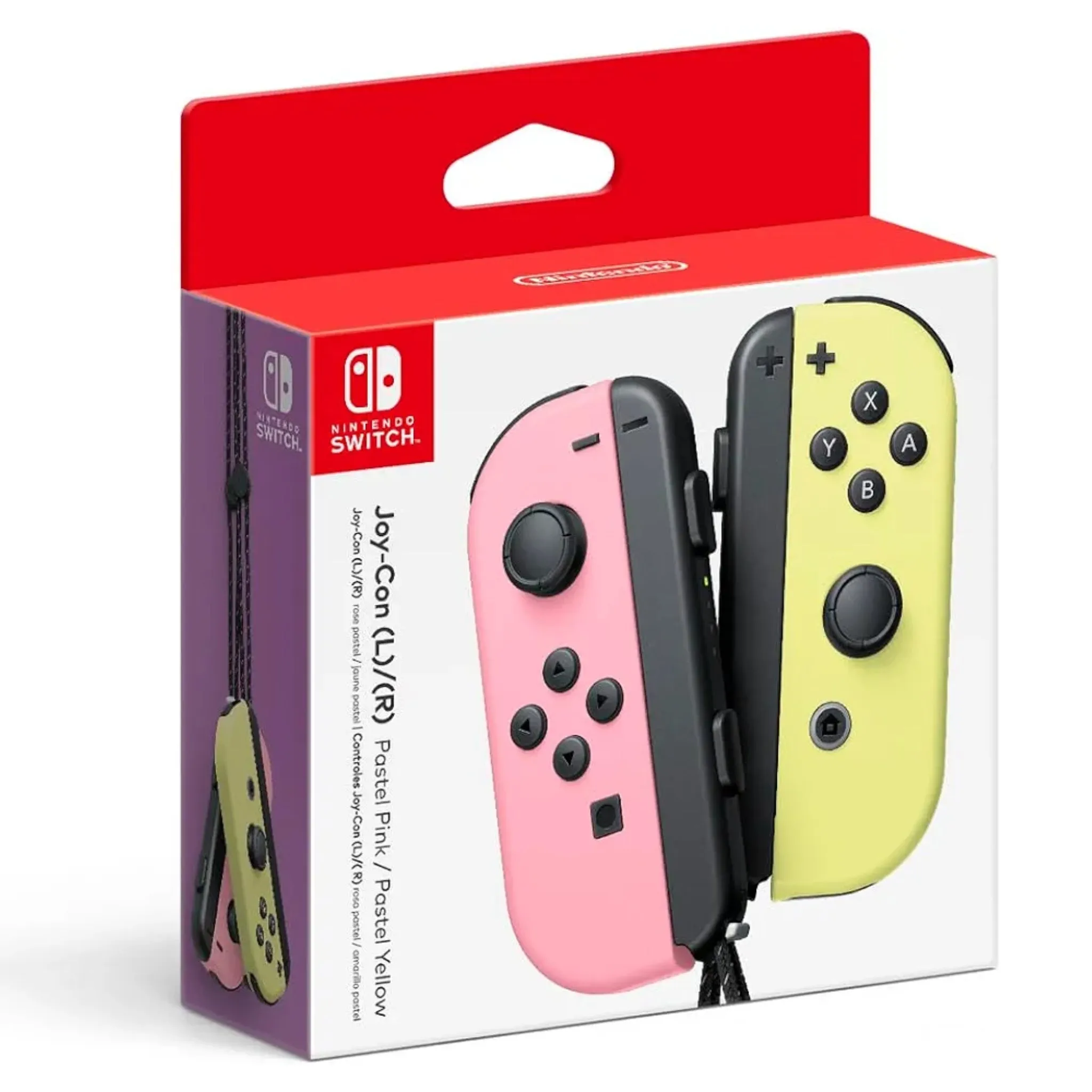 Nintendo Switch Joy-Con (L)/(R) Pastel Pink/Pastel Yellow