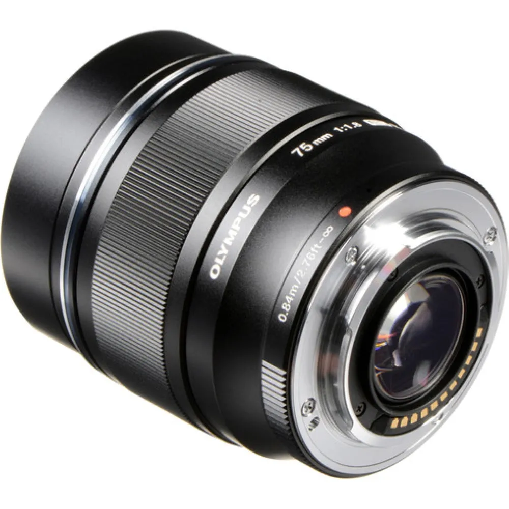 Olympus M.Zuiko Digital ED 75mm f/1.8 Lens | Black