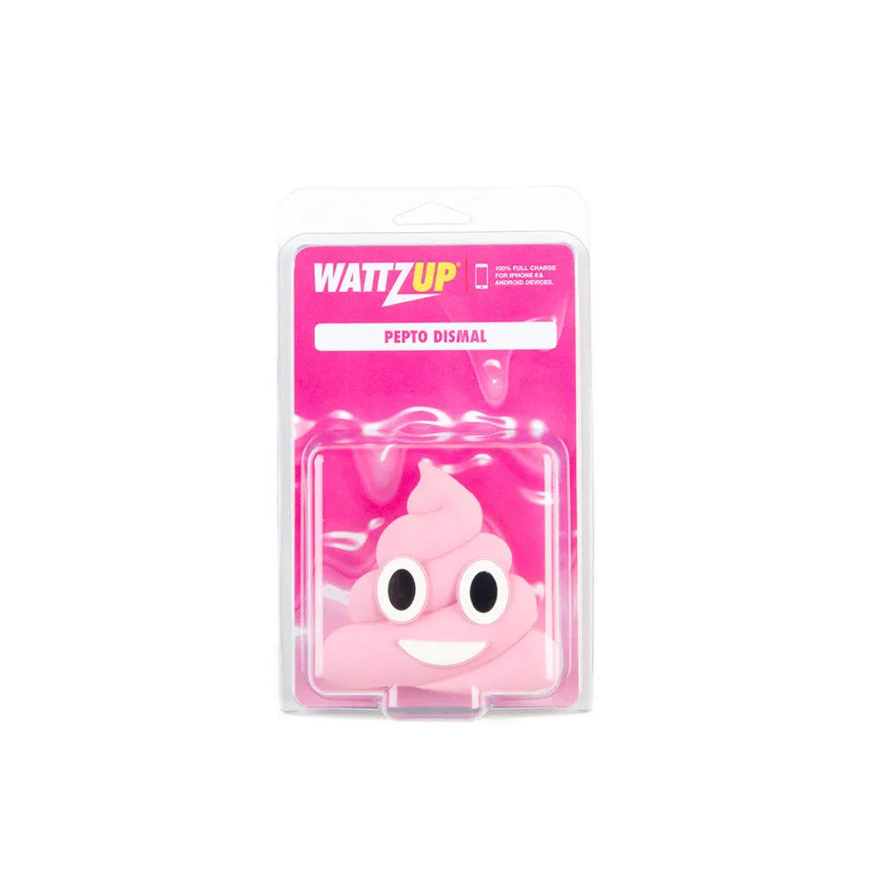 PINK POOP EMOJI POWER BANK