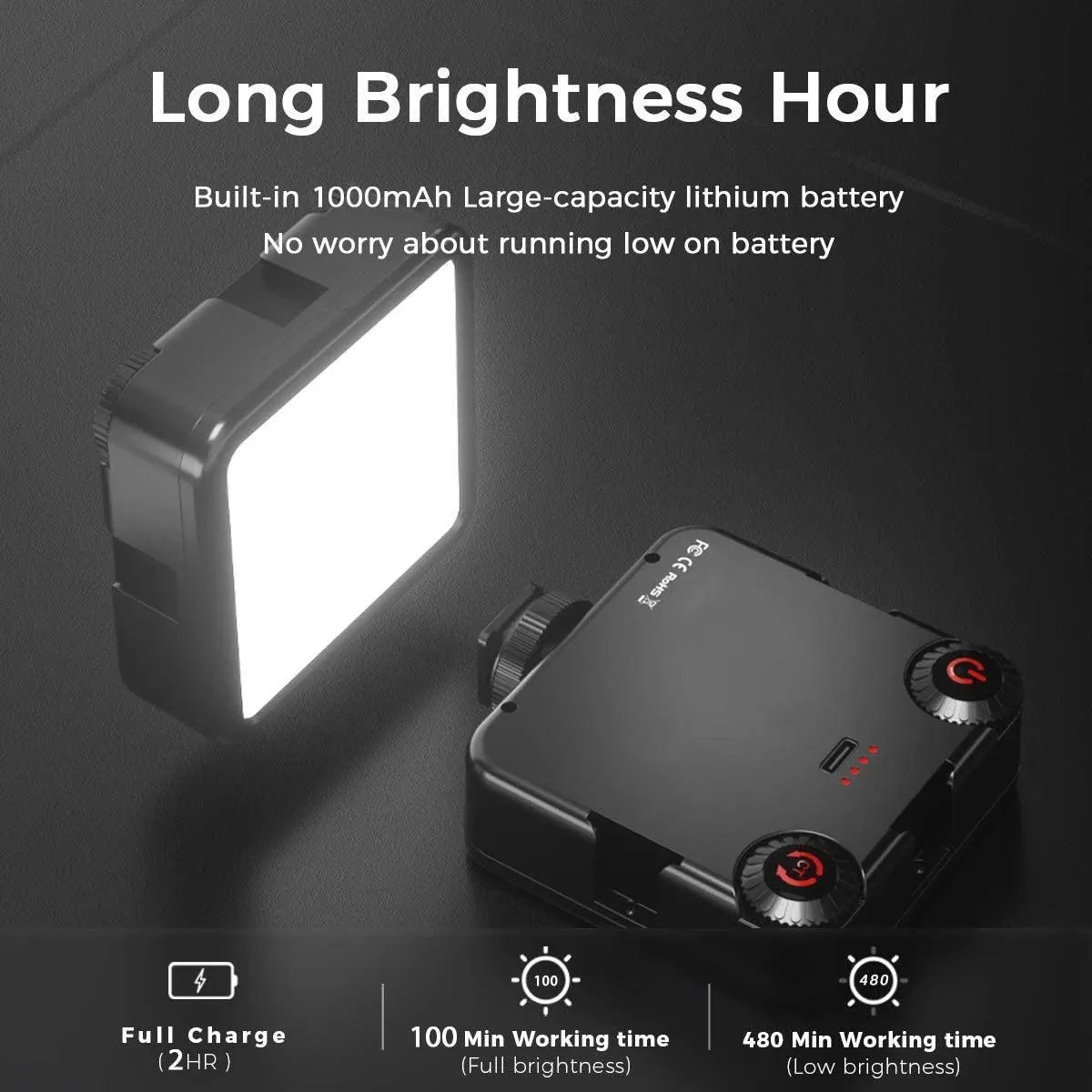 Portable LED Video Light: Master Photography Skills