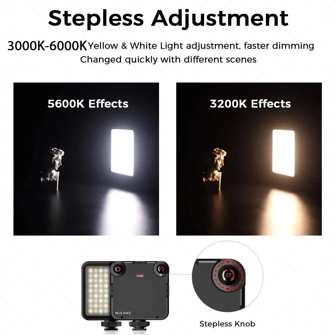 Portable LED Video Light: Master Photography Skills