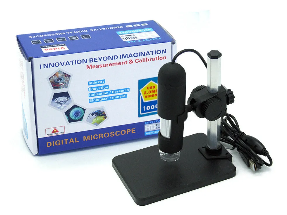 Portable USB Microscope Camera With a Focus Range of 0mm ~ 40mm For Your Educational Purposes