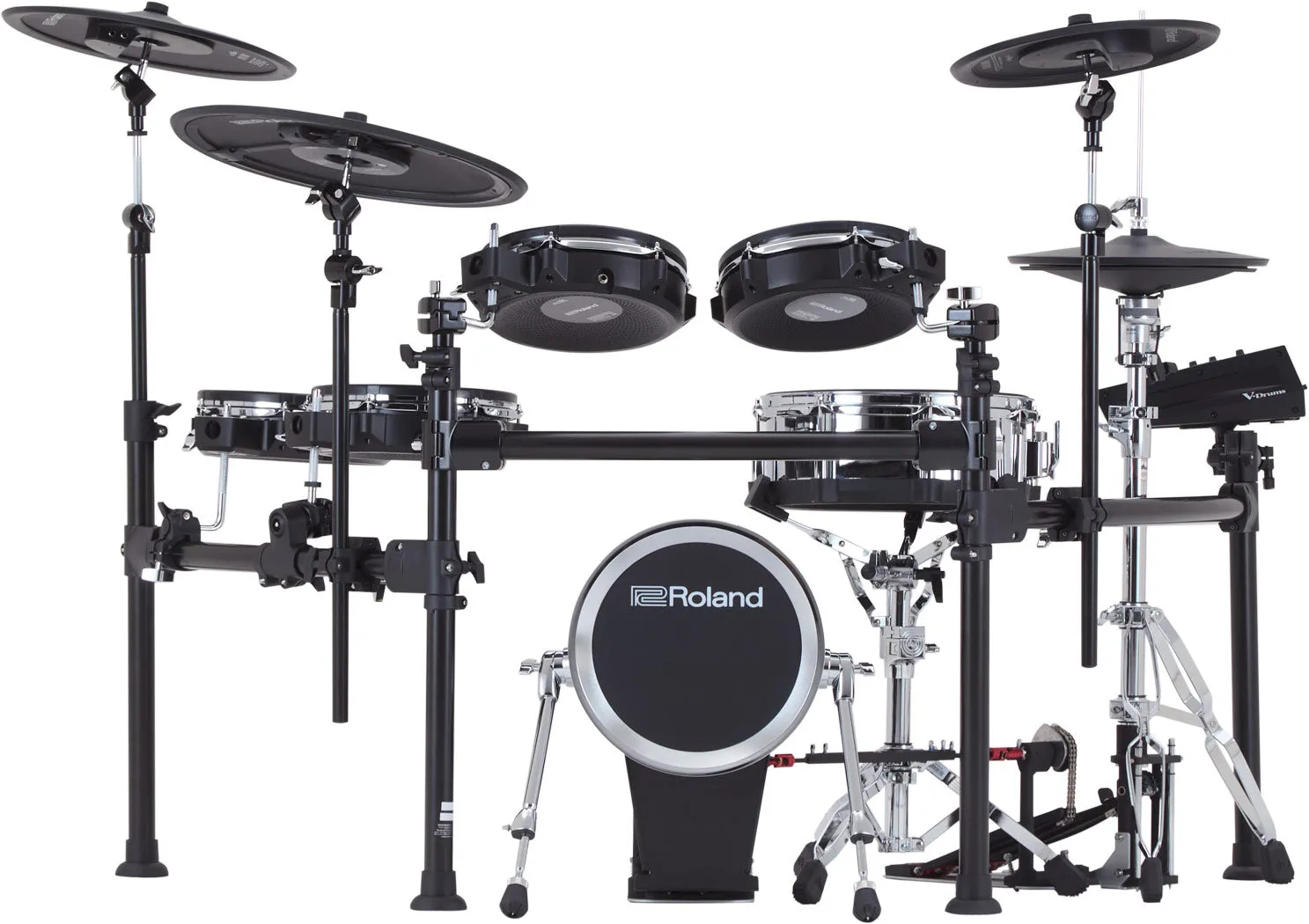 Roland TD-713DW V-Drums Kit & Hardware Bundle with DW 3000 Series Hardware TD713SDW