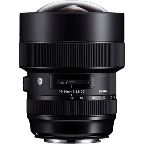 Sigma 14-24mm f/2.8 DG HSM Art Lens for Canon EF with Cleaning Kit, Full Size Tripod, and 32GB Memory Kit Bundle