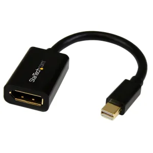 Startech.Com 6Ft Mini Displayport To Displayport 1.2 Adapter - Mdp To Dp Converter Cable For Monitor / Display - Thunder