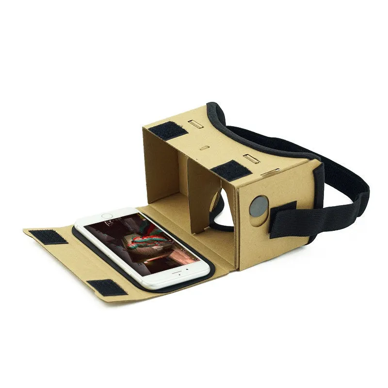 Ultra Clear Google Cardboard VR BOX 2.0 Virtual Reality 3D Glasses for iPhone SmartPhone