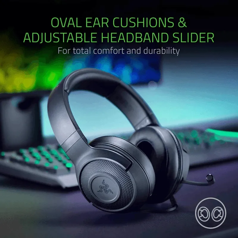 Wired Gaming Headset 7.1 Surround  Ultra-Light Ergonomic Headphone