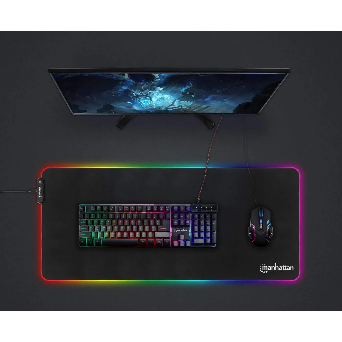 XXL RGB LED Gaming Mousepad